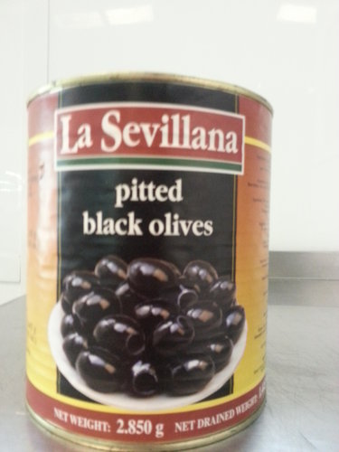 Aceitunas Negras 5 Kg. Bote - Black Olives (Can) 5 Kg. Bote
