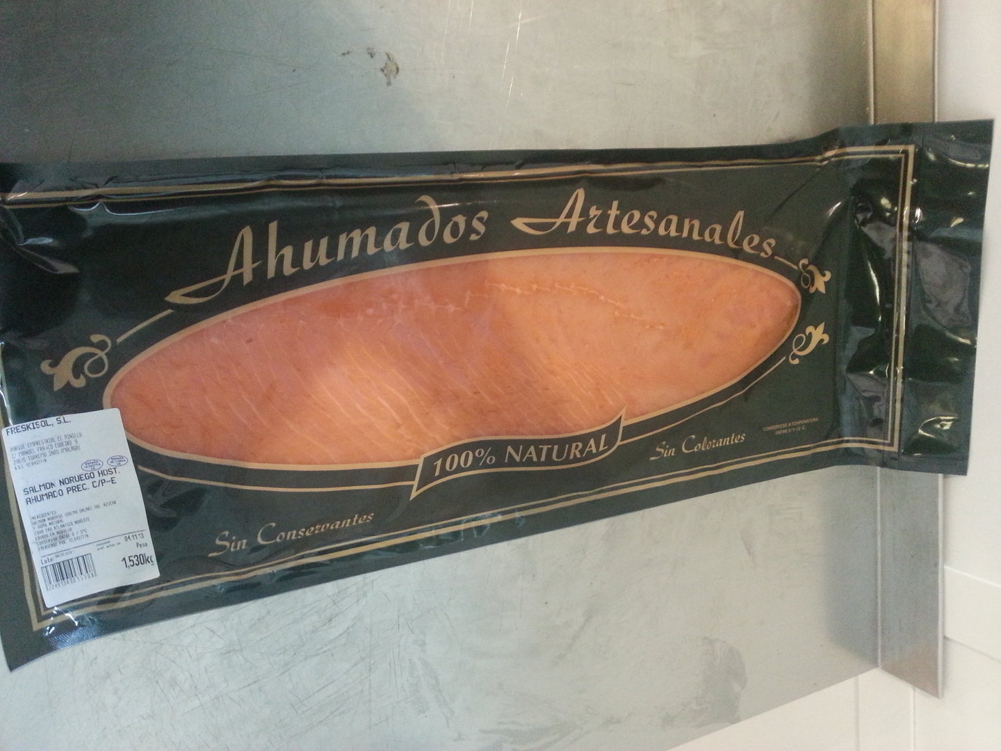 Salmon Ahumado Fresco Kg. - Smoked Salmon Fresh Kg.