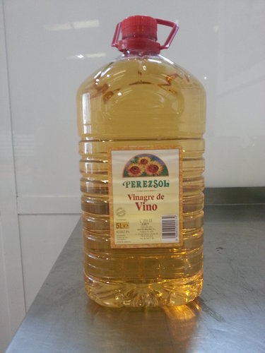 Garrafa Vinagre5 L. Bote - Vinegar 5 L. Bote